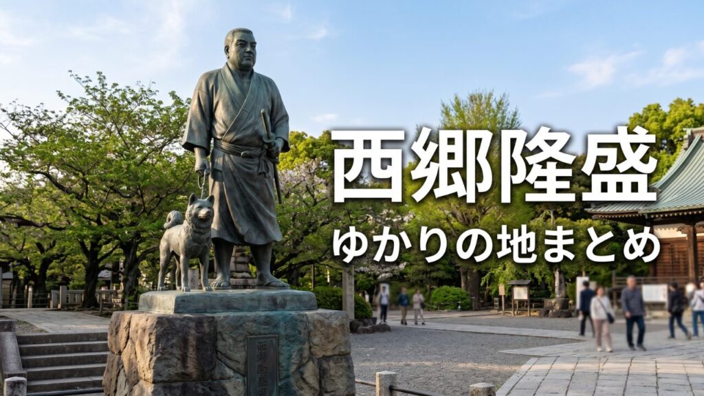 西郷隆盛ゆかりの地 鹿児島・銅像・城山・南洲墓地を巡る完全ガイドのイメージ