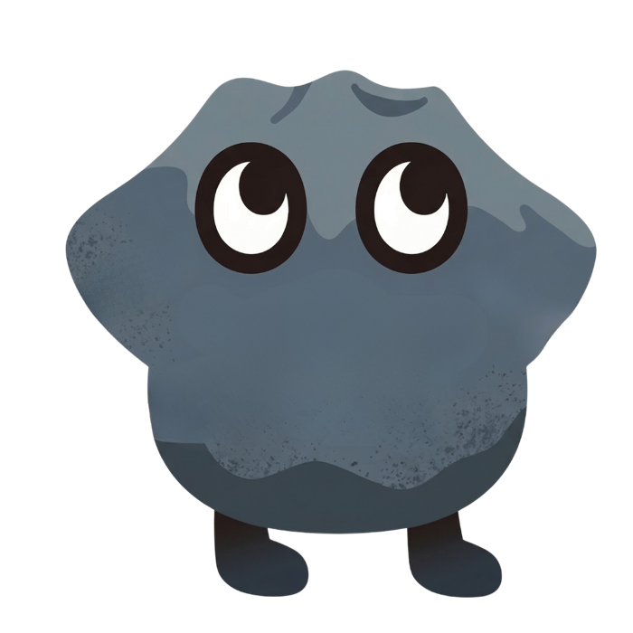 桜島をモチーフにしたシラス製作所のキャラクター